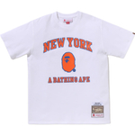 A Bathing Ape Bathing Ape Mitchell Ness Nba Collection New York Knicks Fw25 Футболка