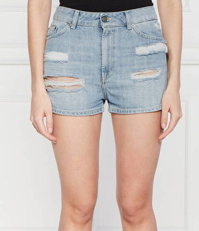 Джинсовые шорты evie DONDUP - made in Italy - голубой(DP769 DF0263D HJ6)