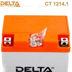 Аккумулятор Delta CT 1214.1 (12V / 14Ah) [YB14-BS, YTX14AH, YTX14AH-BS]