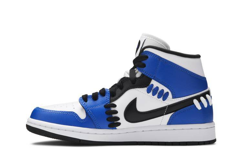 Кроссовки Jordan Air Jordan 1 Mid Se "Game Royal" (Женская размерная сетка)