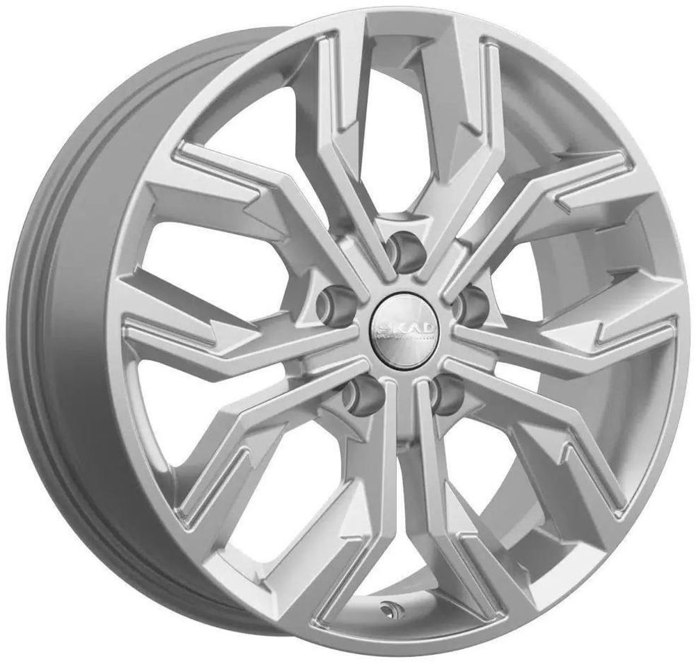 Скад Амиата 7x17 4x100 ET 43 Dia 60.1 (silver)