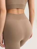 Бесшовные укороченные велосипедки