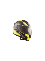 Шлем SHIRO SH881 Byte Yellow Fluor M