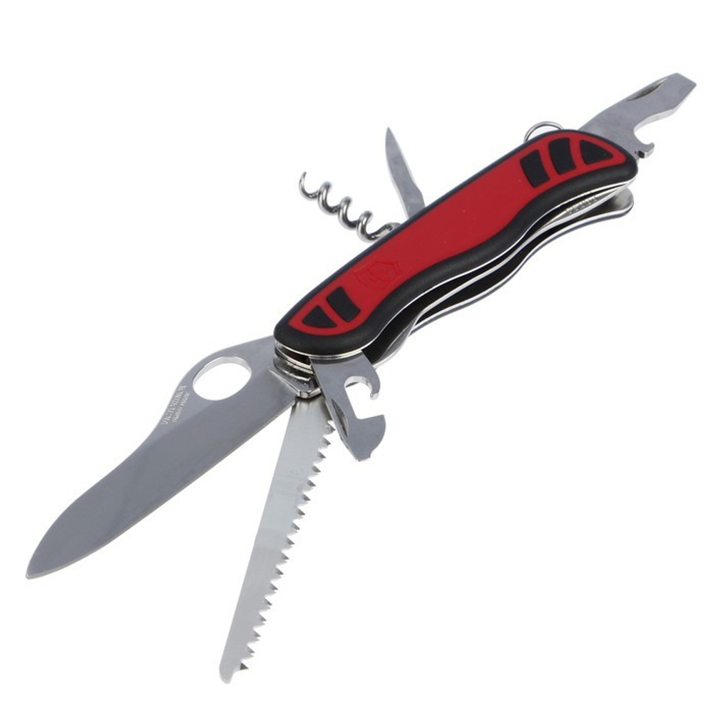 Нож Victorinox Forester,111 мм, с комбинированной красно-черной ручкой, 10 функций 0.8361.MC