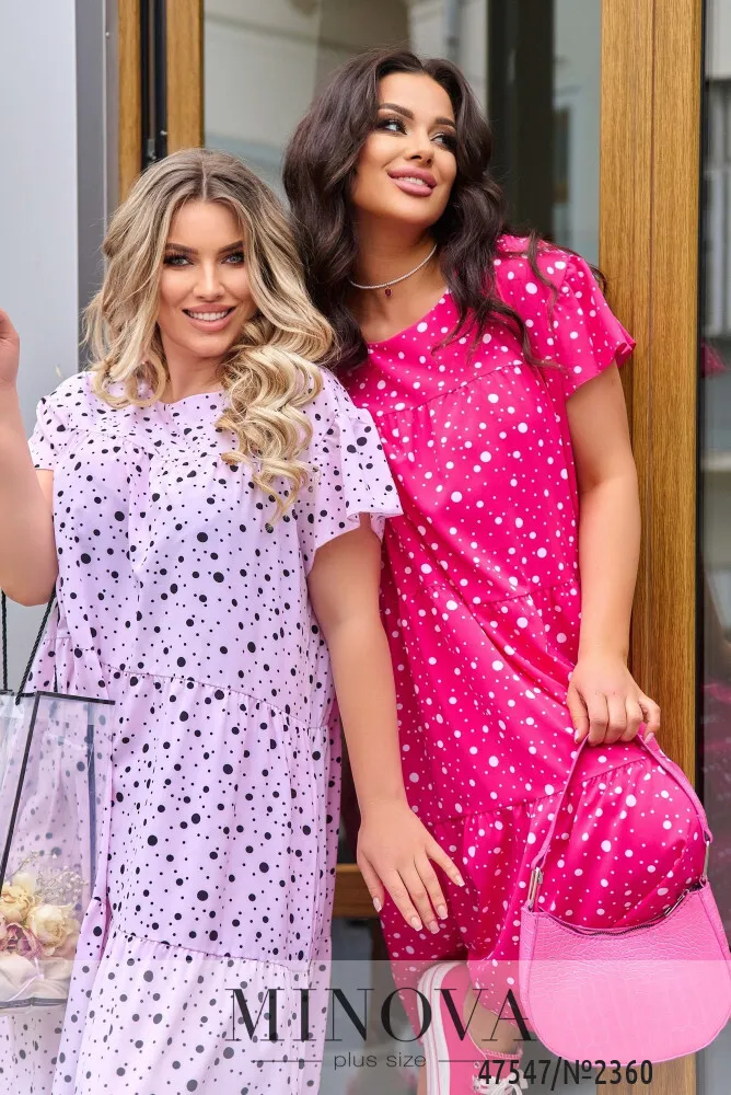 Платье 2360-малиновый Minova