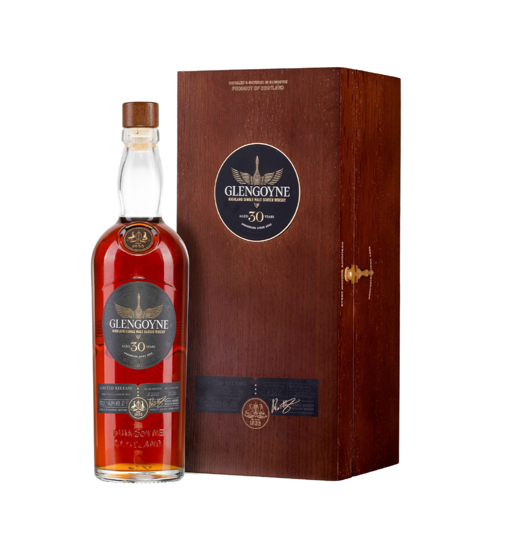 Виски Glengoyne 30 Y.O. в деревянной коробке 0,7 л.