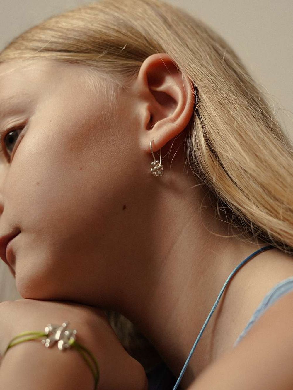 Пусеты Цветочки