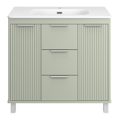 Тумба под раковину Brevita Risacca Pistachio 90