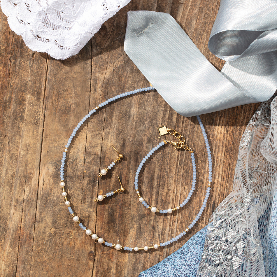 Серьги Coeur de Lion Light Blue 4434/21-0720