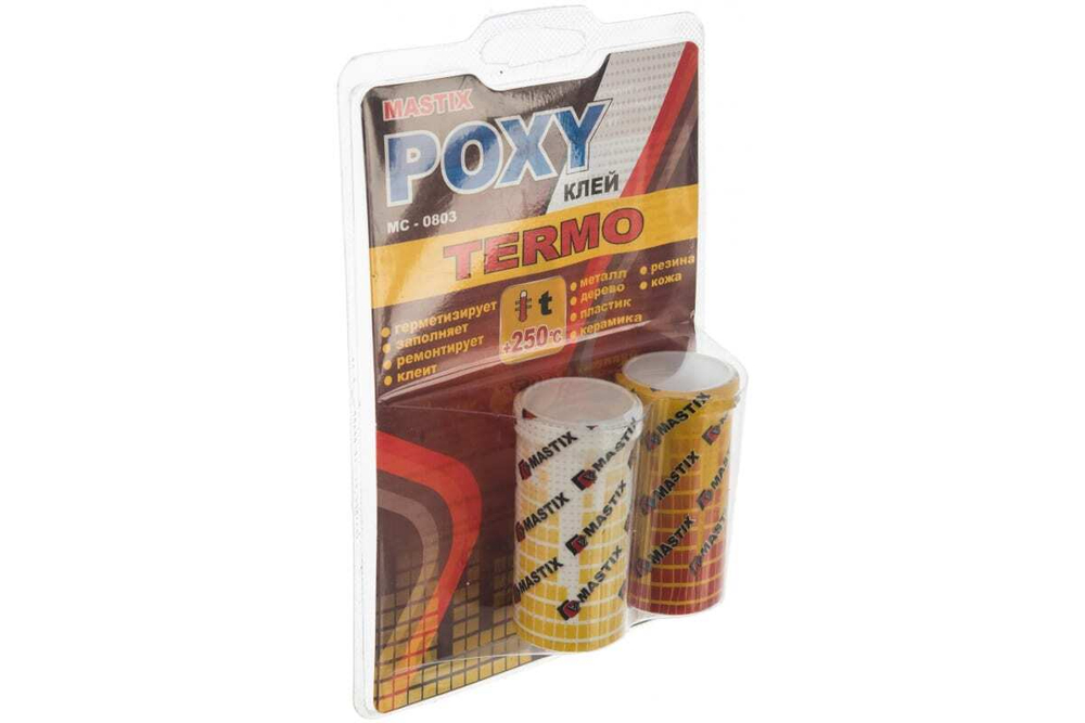КЛЕЙ ЭПОКСИДНЫЙ MASTIX TERMO 80ГР МС 0803