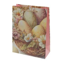 GAEM Пакет подарочный (бумага 210г/м2, блок микс 12шт), L17,5 W8,5 H24 см, 4в.