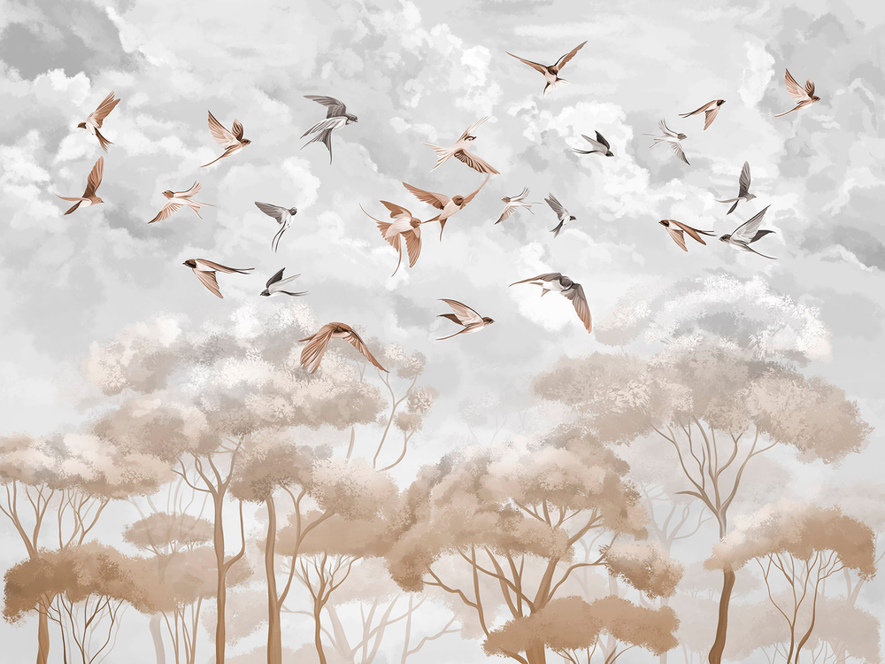 Дизайнерские обои Wall Street Fauna