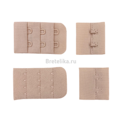 Застежка тканевая, 30 мм, 3*2, серебристый пион, цв. 168