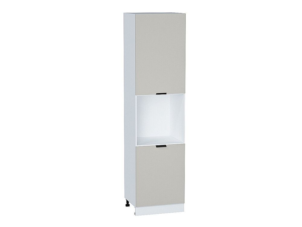 Шкаф пенал с 2-мя дверцами под технику Евро