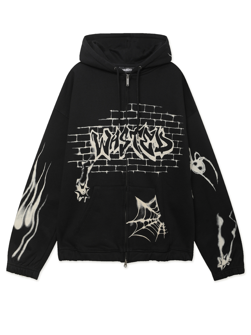 Толстовка С Капюшоном На Молнии Atm Boxy Zip Hoodie