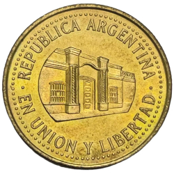 Аргентина, монета 50 сентаво 2010 г.