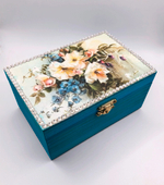 Шкатулка ручной работы, декупаж "Мираж"