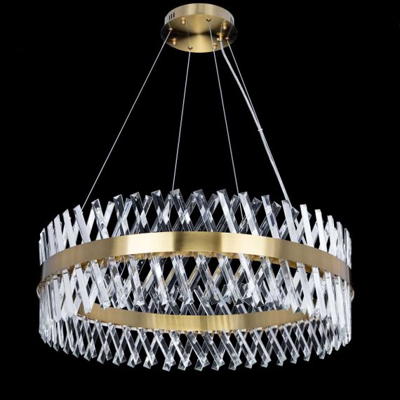 Подвесная светодиодная люстра Citilux Ричард бронза CL336083