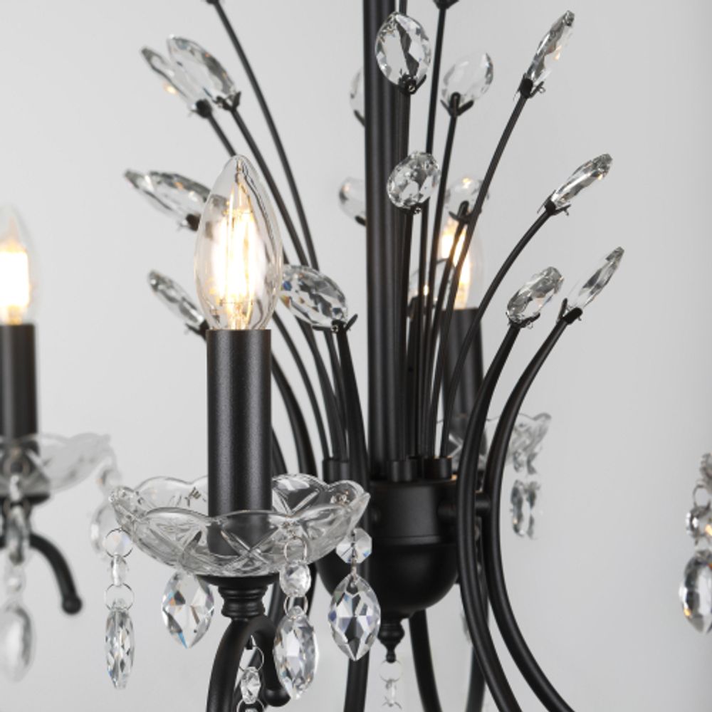 Люстра Rivoli   2097-306 6 х Е14 40 Вт классика