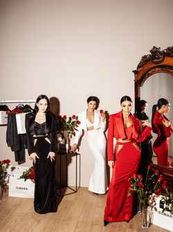 Топ - лиф комбинированный атласом на молнии