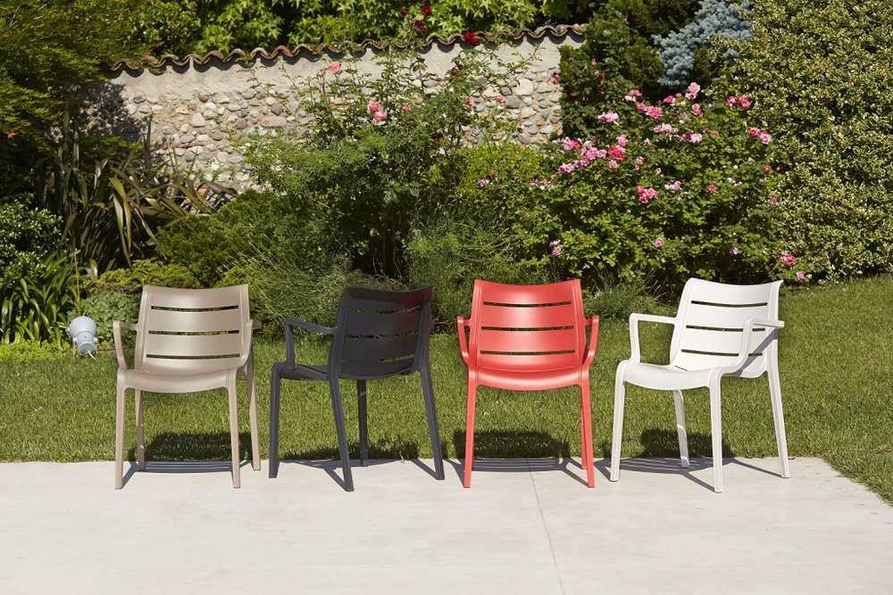 Кресло пластиковое SCAB GIARDINO Sunset, тортора