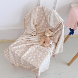 Плед 100х150 Sofi De MarkO Тедди бежевый