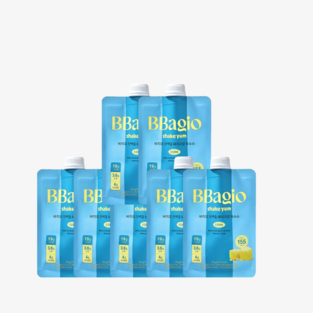 BBAGIO Протеиновые шейки со вкусом кукурузы Corn Shake Yum (7 шт * 45 г)