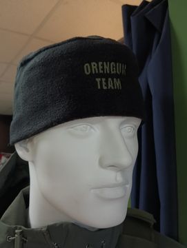 Шапка флисовая Orengun teаm (черная)