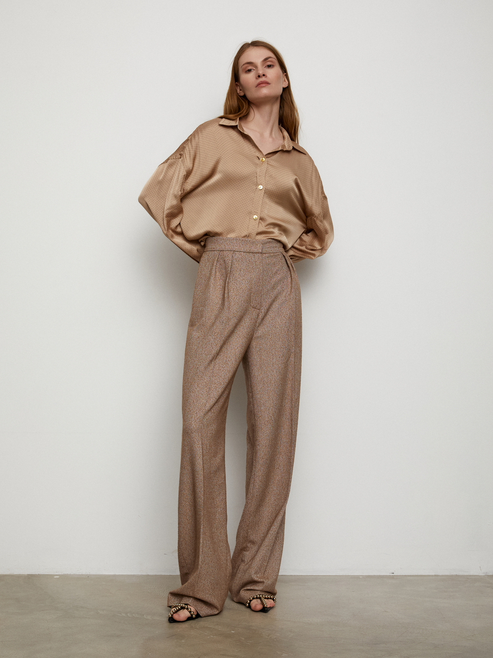 Брюки Valio Beige