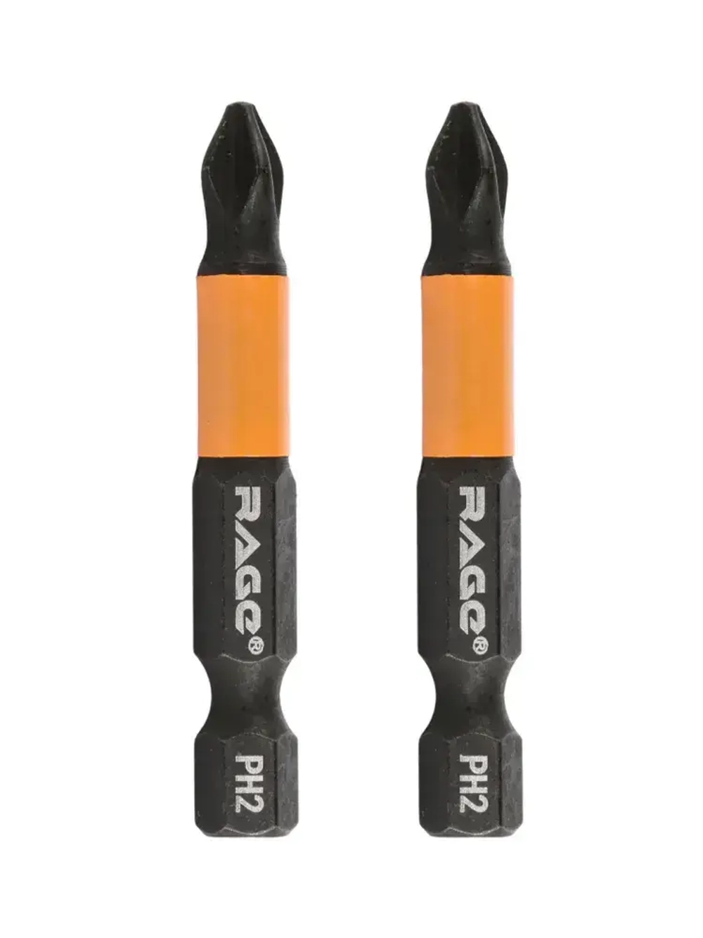Биты магнитные S2 PH2 x 50 мм 2 шт RAGE by VIRA