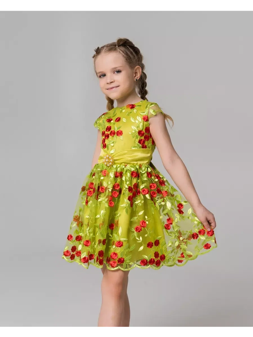 Платье нарядное для девочки на выпускной