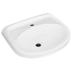 Умывальник ЛЗСФ подвесной Браво 50 1 отв п/смес по центру бел 10/1/5/1-16