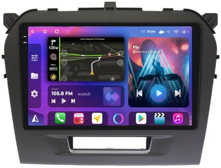Магнитола для Suzuki Vitara 2015+ - FarCar BX212/571M-360 на Android 13, QLED+2K, TS10, 6Гб+128Гб, CarPlay, 4G SIM-слот