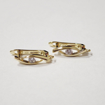 Ювелирные швензы, позолота, фианиты, английский замок, люкс фурнитура ⭐️