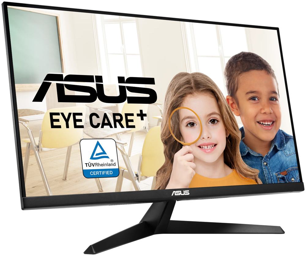 27" Монитор ASUS VY279HE, 1920x1080, 75 Гц, IPS, черный