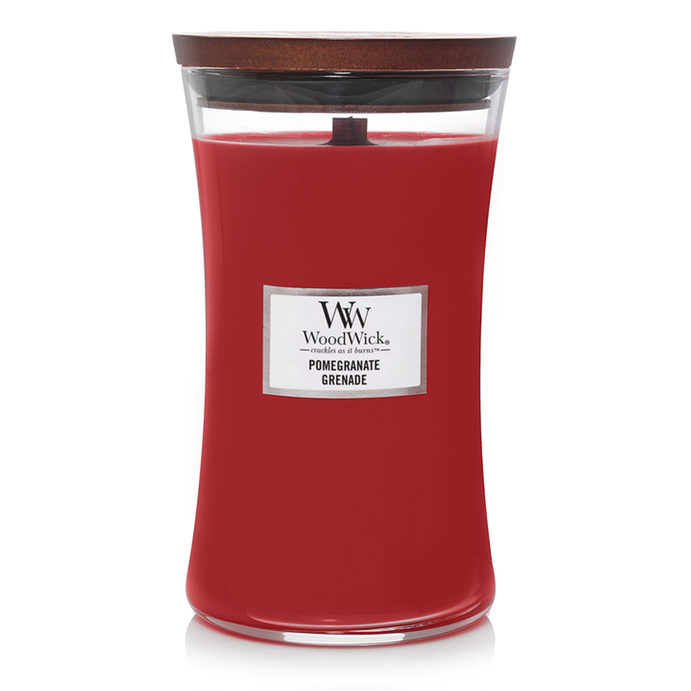 Свеча ароматическая WoodWick Pomegranate большая 610 г.