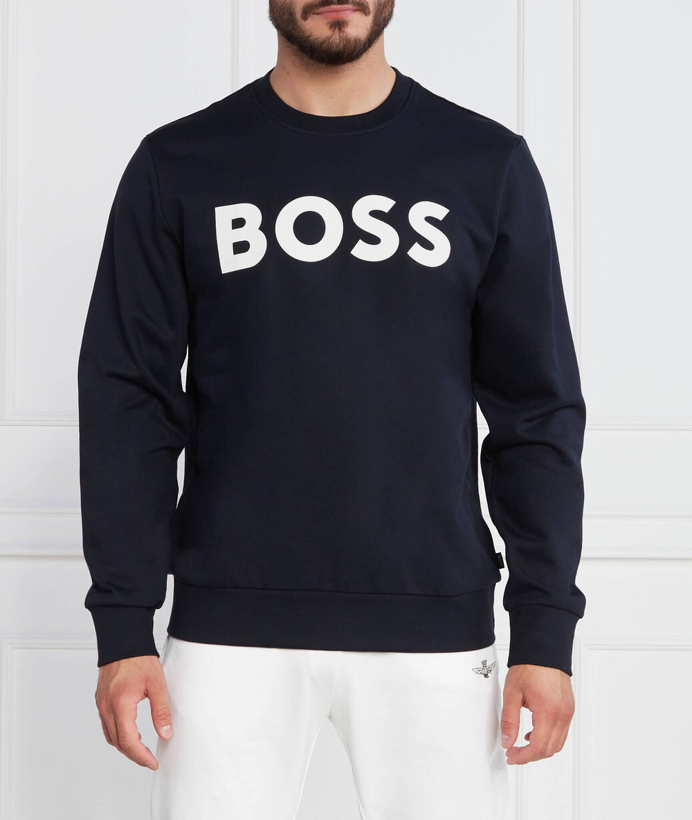 Худи Soleri 02 BOSS BLACK - графитовый(50496642)