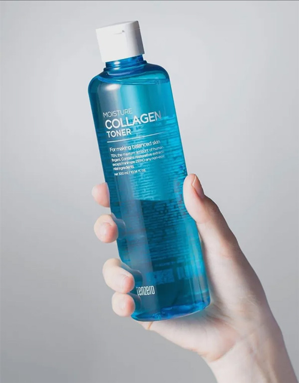 Разглаживающий тонер с Коллагеном Tenzero Moisture Collagen Toner 300мл