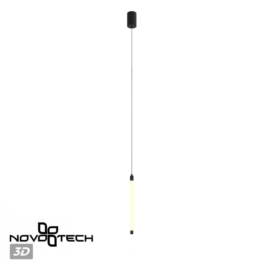 359359 KONST NT24 052 черный Корпус накладной с драйвером для подвесного вертикального монтажа светильников 359343-359358 IP20 8-24W 170-265V VITZ