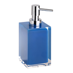 Отдельностоящий дозатор жидкого мыла, синий vista 120109016-102