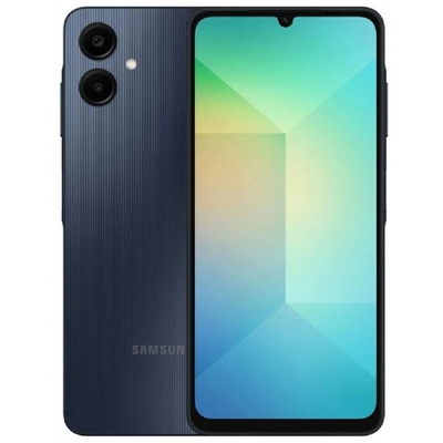 Смартфон Samsung Galaxy A06 SM-A065F 6+128Gb черный моноблок (SM-A065FZKHCAU)