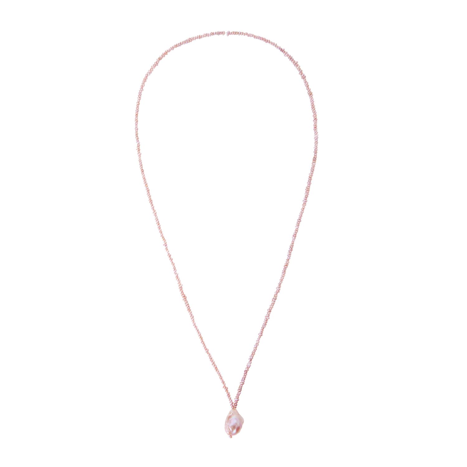 Колье Uttermost Pearl Necklace – Pink