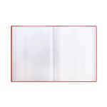 Папка с 30 вкладышами, Стамм стандарт, 500мкм, корешок 10мм, красная