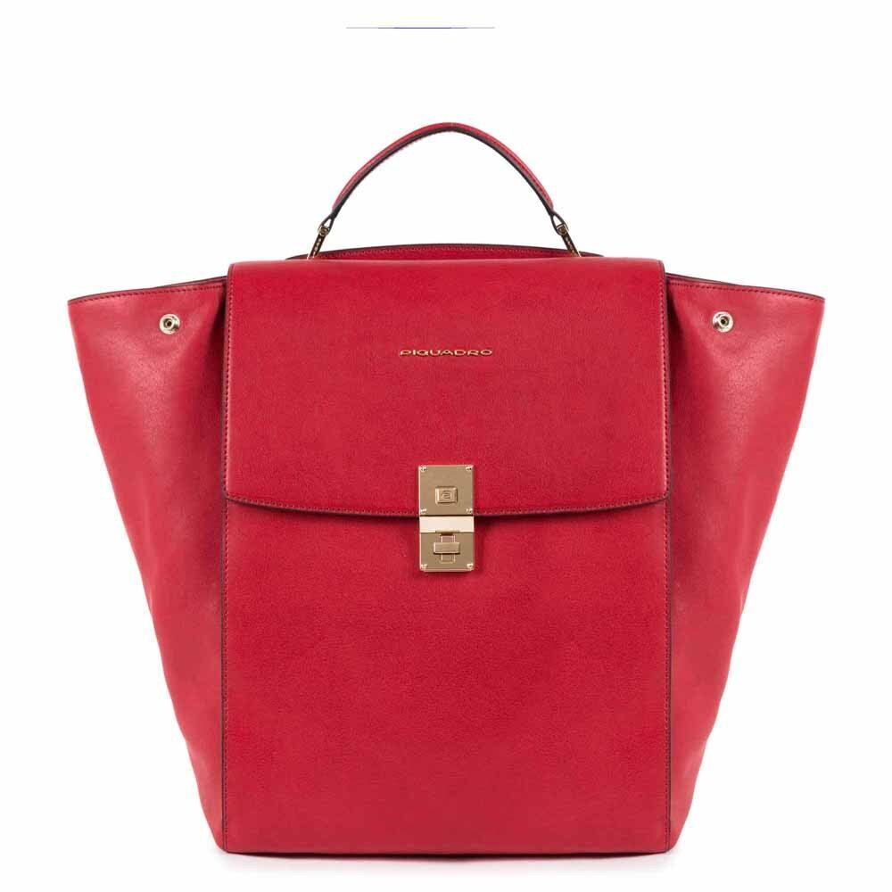 Рюкзак женский Piquadro Dafne Business CA5278DF/R красный натур.кожа