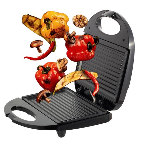 Гриль электрический 800 Вт. Kamille KM 6715 с антипригарным покрытием