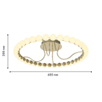 Потолочная светодиодная люстра Favourite Helmet 4590-6C
