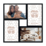 ZEP VL446B 4x10x15 (27x27) Bari Black мдф ф/рамка-галерея