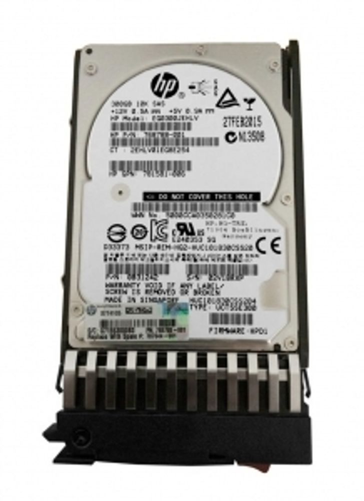 Жесткий диск HP 300GB, 3G, SAS, 10K RPM, SFFDP EG0300JEHLV