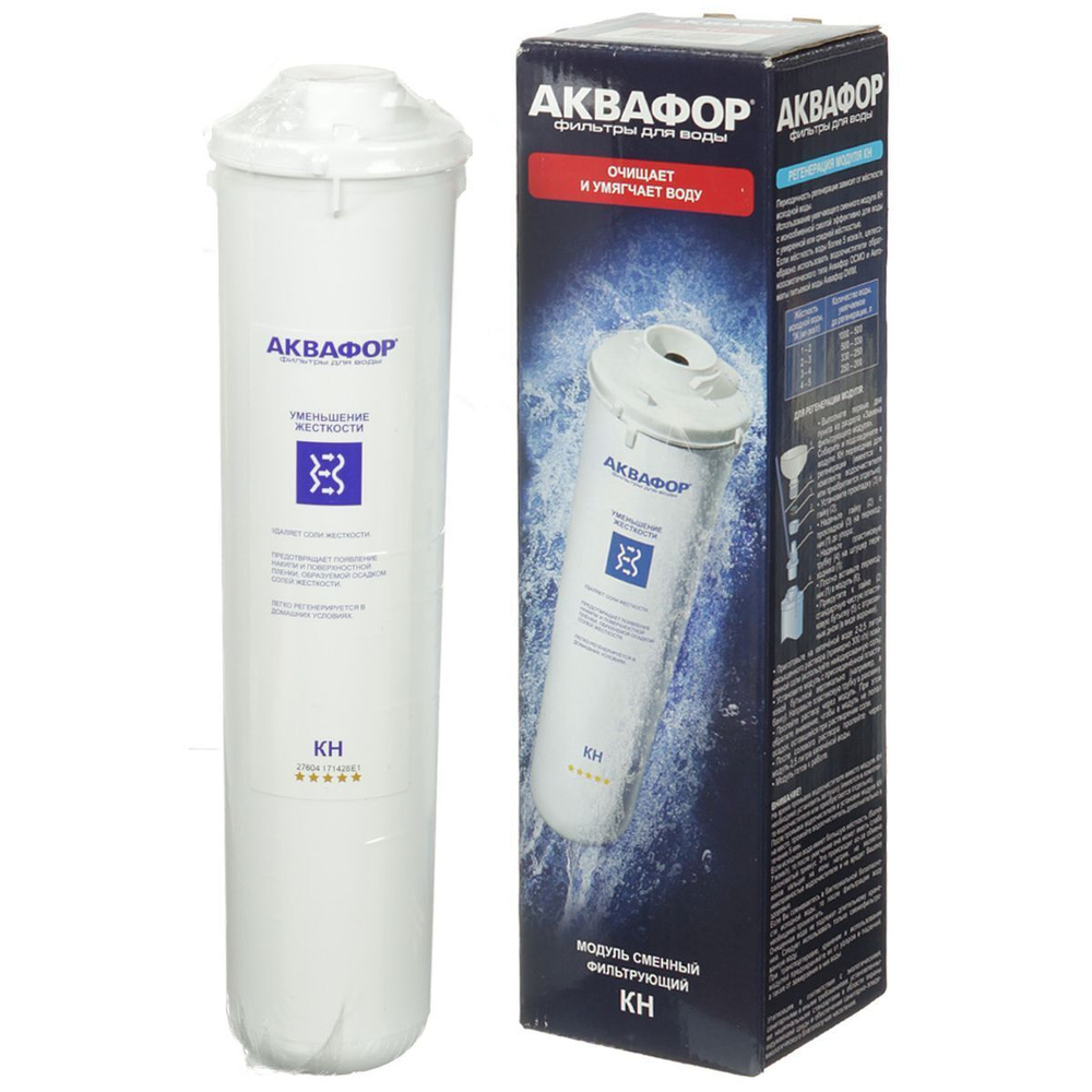 Картридж сменный Аквафор, КН, ИО08731, умягч воду, препят накипи, испол для ф-ра Кристалл