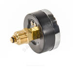 Термоманометр МД04 осевой Дк63 0-1,0 МПа G1/4" 120С с переходником на G1/2" ЭКОМЕРА МД04-63-G-1МПа-120-ОИ